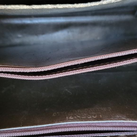 GREY BUFFALO SKIN HANDBAG - Picture 9 of 11